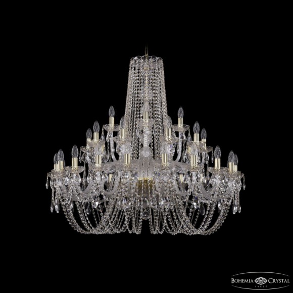 Подвесная люстра Bohemia Ivele Crystal 1402/20+10+5/360 G