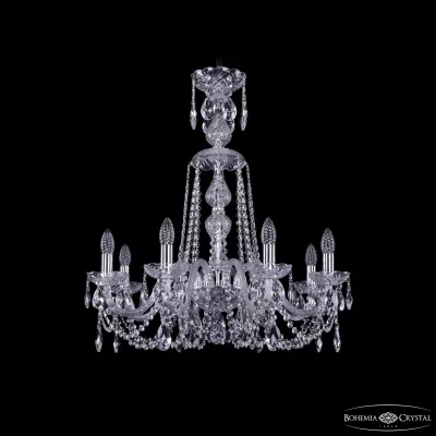 Подвесная люстра Bohemia Ivele Crystal 1402/8/240/XL-73 Ni