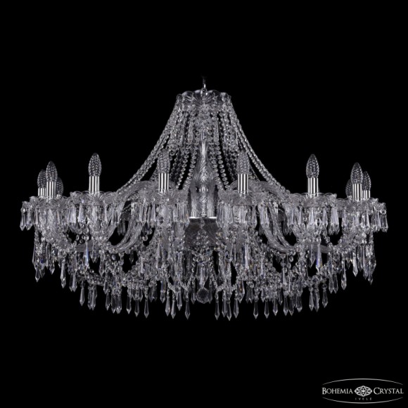 Подвесная люстра Bohemia Ivele Crystal 1403/16/400 Ni
