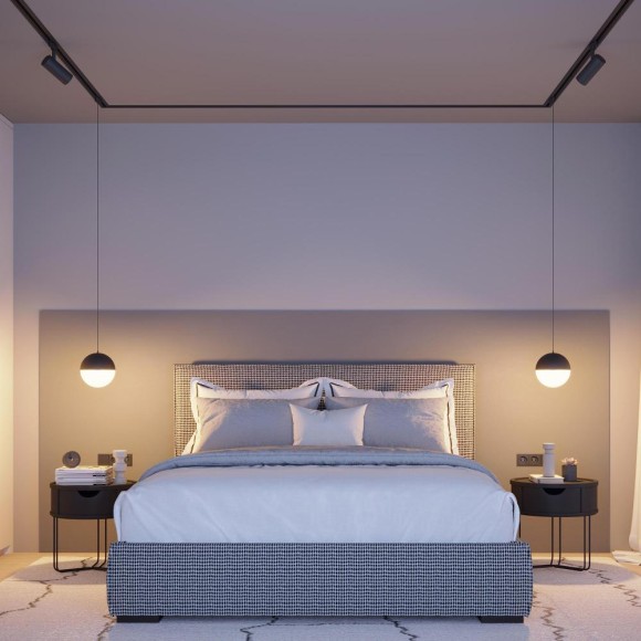 Трек встраиваемый Arlight LGD-4TR-TRACK-F-2000-BK-M (D) 055350