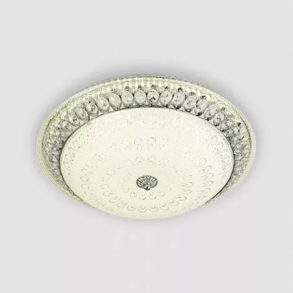 Потолочный светильник LED4U L1109-500 CR, Хром, Белый, От теплого до холодного Потолочный светильник LED4U L1109-500 CR, Хром, Белый, От теплого до холодного