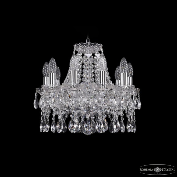 Подвесная люстра Bohemia Ivele Crystal 1413/10/141 Ni