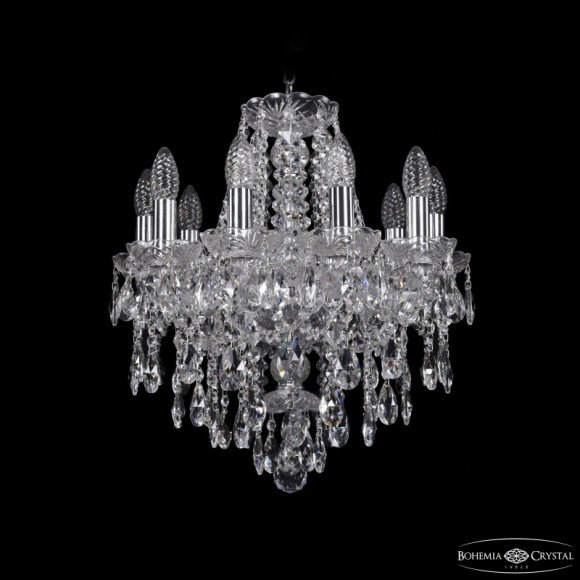 Подвесная люстра Bohemia Ivele Crystal 1415/10/141 Ni