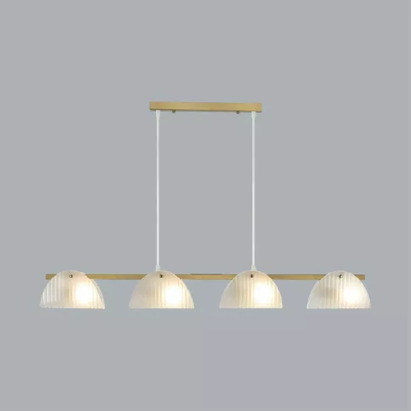 Подвесная люстра Lumion Fioro 6571/4C, Медь, Белый, Металл