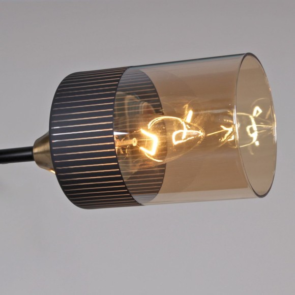 Потолочная люстра Reluce 48460-0.3-04 BK+COPPER