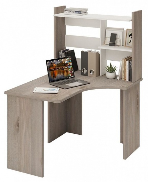 Стол компьютерный Домино Lite СКЛ-Угл120+НКЛ-100 MER_SKL-Ugl120-NKL-100_bez-tumby-NBE-PRAV