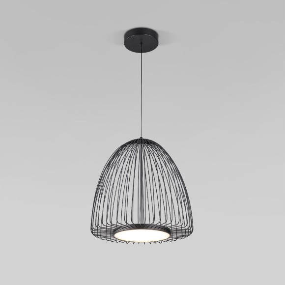 Подвесной светильник Eurosvet Comodita 40010/1 LED черный a069296