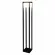 Ландшафтный светильник Reluce 09978-0.7-001JH 1,0M LED12W BK RLOS, основание крупным планом