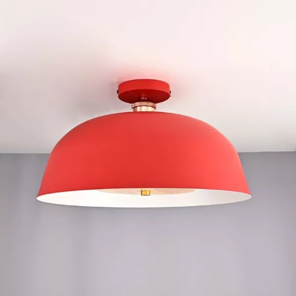 Потолочный светильник ImperiumLoft Globemi 307159-26, Скандинавский, Красный Потолочный светильник ImperiumLoft Globemi 307159-26, Скандинавский, Красный