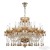 Подвесная люстра Bohemia Ivele Crystal 5413/10+5/240 G Amber/M-1G K721