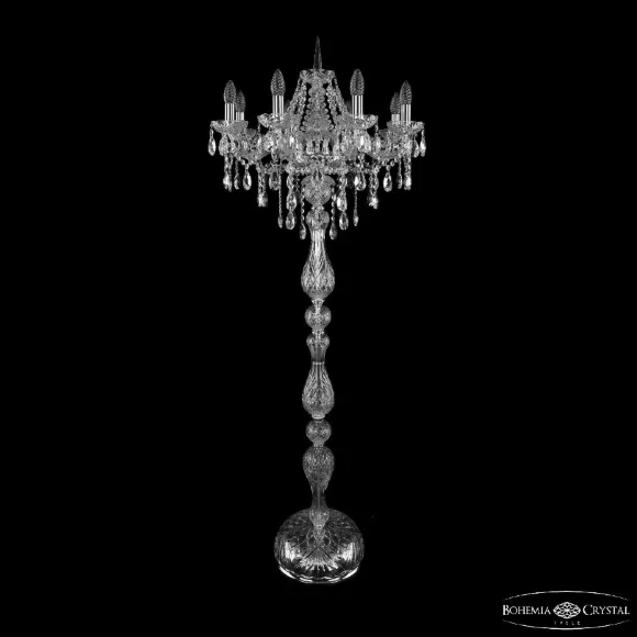 Торшер Bohemia Ivele Crystal 1415T1/8/200-160 Ni Торшер Bohemia Ivele Crystal 1415T1/8/200-160 Ni