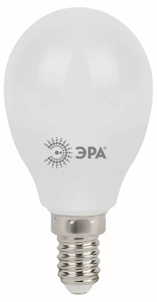 Лампа светодиодная Эра E14 9W 6000K LED P45-9W-860-E14 Б0031411, общий вид Лампа светодиодная Эра E14 9W 6000K LED P45-9W-860-E14 Б0031411, общий вид