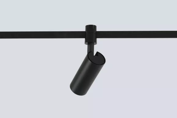 Трековый светильник для гибкой магнитной системы Crystal Lux Trace 48V CLT 0.37 003 9W BL SMART, Черный