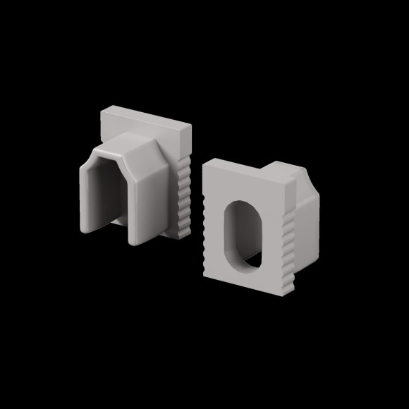 Комплект заглушек для профиля 08×09 10шт Maytoni Led Strip ALM-0809-EC 642069