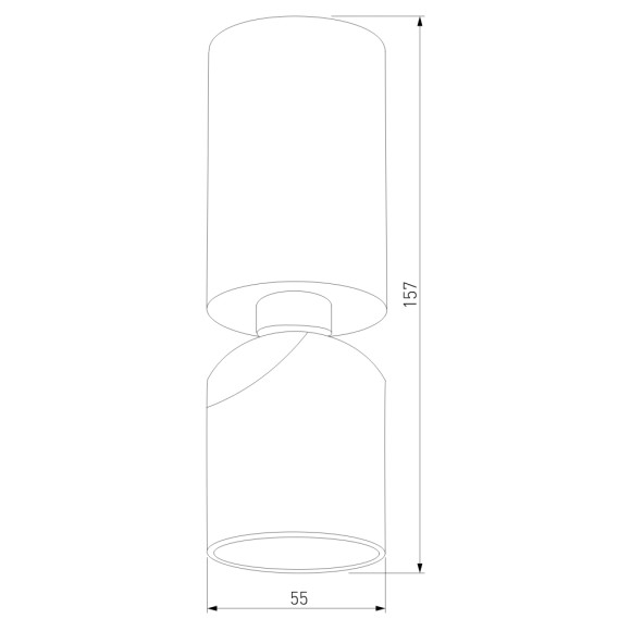 Светодиодный спот Elektrostandard Spot 4690389204302, LED, 8W, черный