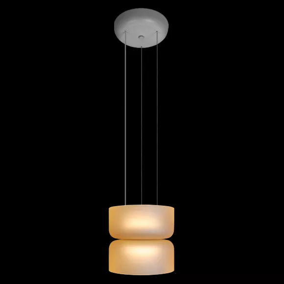 Подвесной светильник LOFT IT Totem 10466/2P Amber matte, Белый, Янтарный, Теплый белый Подвесной светильник LOFT IT Totem 10466/2P Amber matte, Белый, Янтарный, Теплый белый