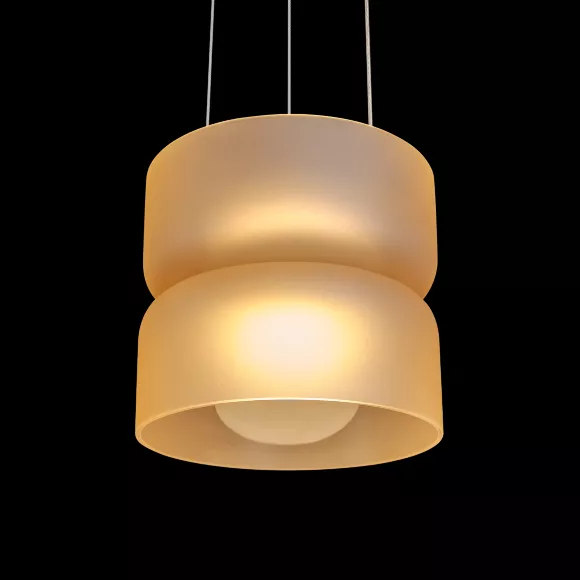 Подвесной светильник LOFT IT Totem 10466/2P Amber matte, декоративные элементы крупным планом Подвесной светильник LOFT IT Totem 10466/2P Amber matte, декоративные элементы крупным планом
