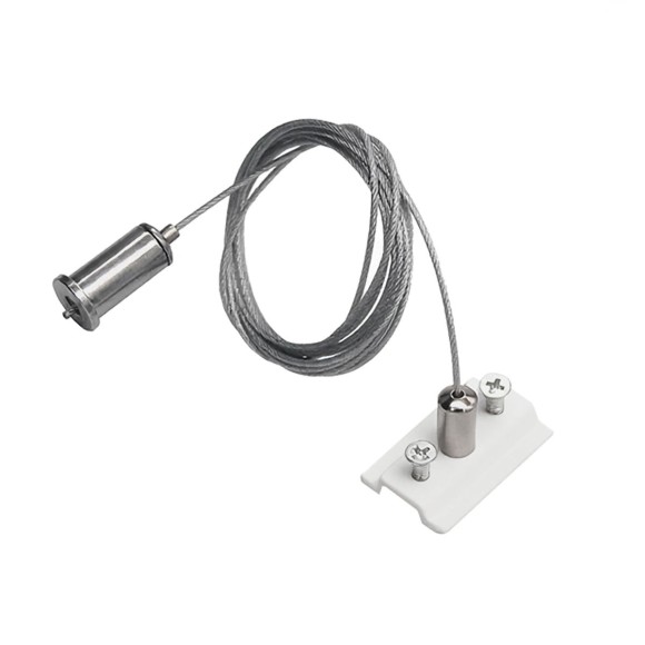 Комплект для подвесного монтажа накладных шинопроводов (2 подвеса) Lightstar Uno 509170W