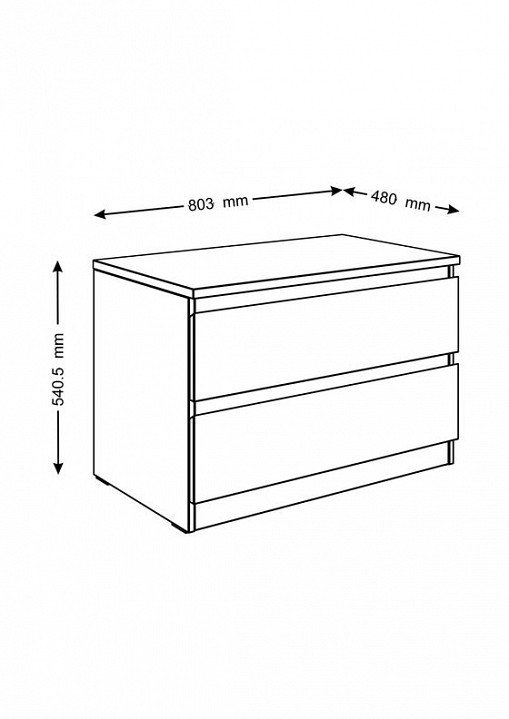 Комод Мальта SHST_2.05.02.020.1