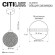 Подвесной светильник Citilux Cloudy CL323012