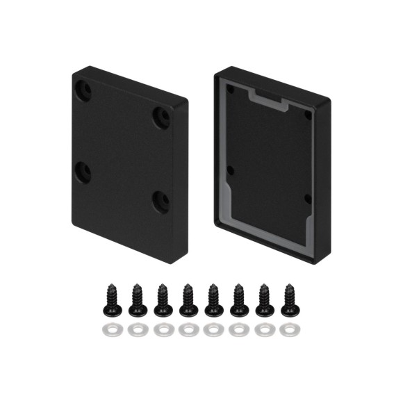 Заглушка Arlight IP-LINE-4050 BLACK глухая (Металл) 055282