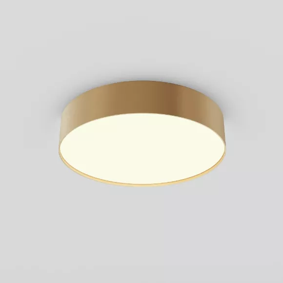 Потолочный светильник Maytoni Zon C032CL-36W3K-RD-MG, Матовое золото, Белый, Теплый белый, вид сверху Потолочный светильник Maytoni Zon C032CL-36W3K-RD-MG, Матовое золото, Белый, Теплый белый, вид сверху