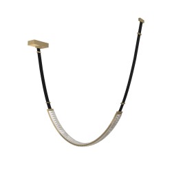 Подвесной светильник Delight Collection MD24083001-1E black/gold