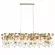 Подвесная люстра Odeon Light Classic Coins 5104/8A, Золото, Прозрачный, Металл