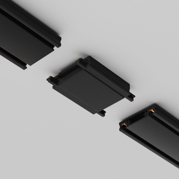 Коннектор питания прямой Maytoni Accessories for tracks Radity TRA084C-11B