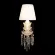 Бра Loft IT Zenith 10210/1W White, Хром, Белый, Металл, крупный план
