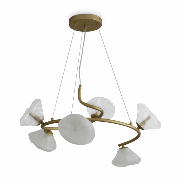 Подвесная люстра Freya Bless FR5567PL-06G