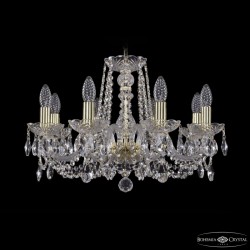 Подвесная люстра Bohemia Ivele Crystal 1402/8/195 G