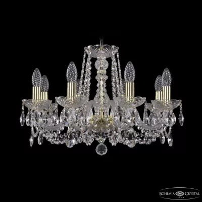Подвесная люстра Bohemia Ivele Crystal 1402/8/195 G