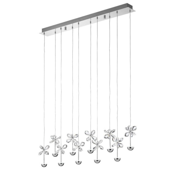 Подвесная светодиодная люстра Eglo Pianopoli 93663