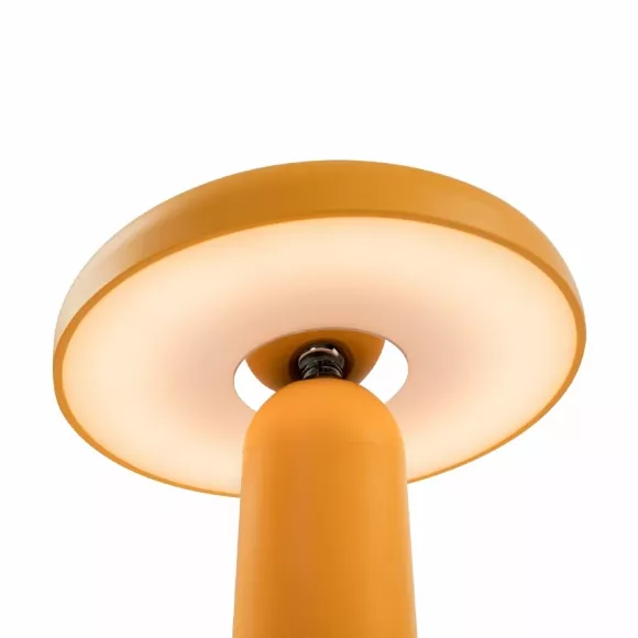 Настольная лампа Freya Mushroom FR6109TL-L4OR, вид снизу Настольная лампа Freya Mushroom FR6109TL-L4OR, вид снизу