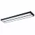 Светодиодная панель Uniel ULO-K15A 2x16W/4000K/L100 IP44 BLACK UL-00012588