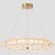 Подвесная светодиодная люстра Crystal Lux Rich RICH SP38W LED