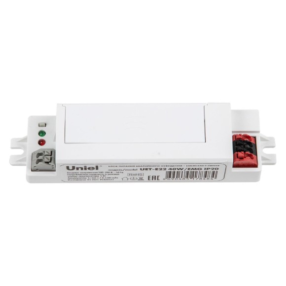 Блок аварийного питания с аккумулятором для светодиодных панелей Uniel PREMIUM+ UET-E22 40W/EMG IP20 UL-00010834