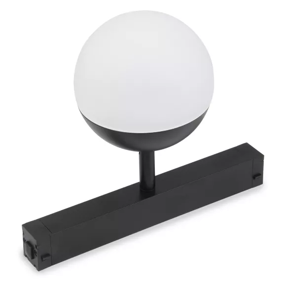Трековый однофазный светильник AM Group AM529 BK-220V-9W SMART, Черный, Белый, От теплого до холодного Трековый однофазный светильник AM Group AM529 BK-220V-9W SMART, Черный, Белый, От теплого до холодного