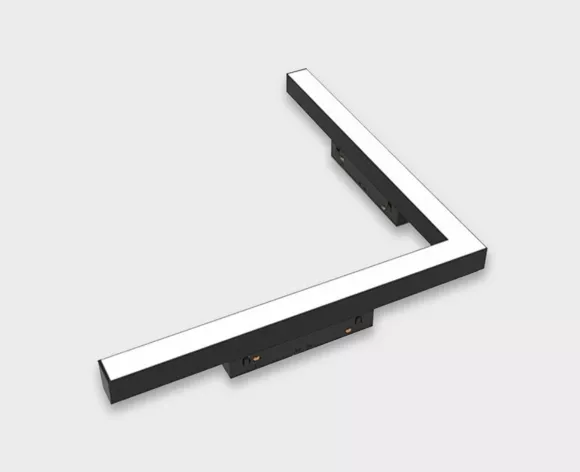 Трековый угловой магнитный светильник Italline Atom IT012-5044 black 3000K Трековый угловой магнитный светильник Italline Atom IT012-5044 black 3000K