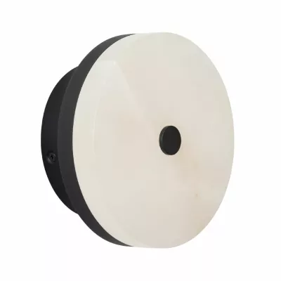 Настенный светильник Arlight SP-MENTA-WALL-R165-12W Warm2700 (BK, 130 deg, 230V) (IP20, Мрамор) 061700