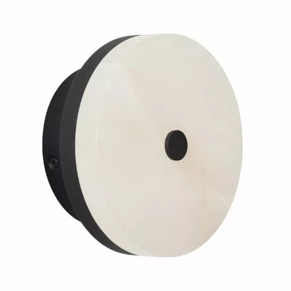 Настенный светильник Arlight SP-MENTA-WALL-R165-12W Warm2700 (BK, 130 deg, 230V) (IP20, Мрамор) 061700