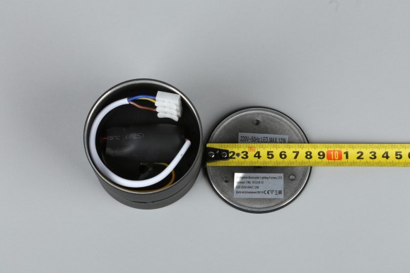 Светодиодный спот Omnilux Lenno OML-101319-12, LED, 12W, черный