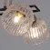 Потолочная люстра Illumico IL0794-6SQ-25BKAB ELITE, Разноцветный, Прозрачный, Металл, крупный план