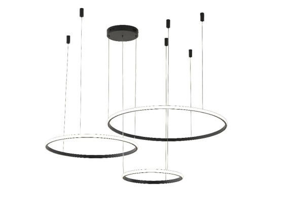 Подвесная светодиодная люстра Zortes Ringolight ZRS.33320.120F