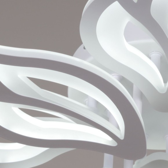 Потолочная светодиодная люстра Reluce 00150-0.3-4+4 WH