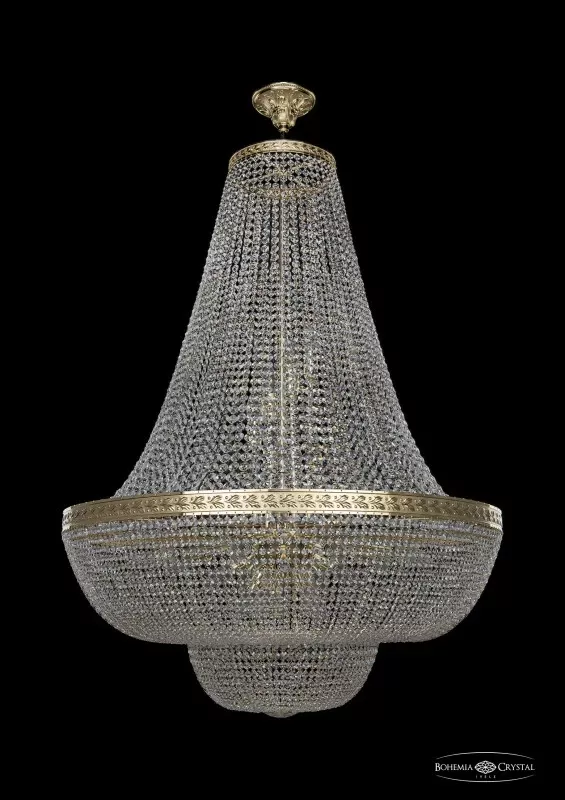 Люстра на штанге Bohemia Ivele Crystal 19091/H2/90IV G Люстра на штанге Bohemia Ivele Crystal 19091/H2/90IV G