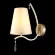 Бра Crystal Lux Renata AP1 Gold, декоративные элементы крупным планом