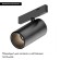 Трековый магнитный светильник Arlight MAG-MICROCOSM-SPOT-R45-9W Warm3000 (BK, 36 deg, 24V) 043254
