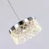 Подвесной светильник Delight Collection MD21020075 MD21020075-3A chrome, Хром, Прозрачный, Теплый белый, крупный план